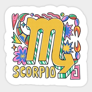 Scorpio Sticker